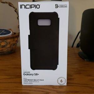Incipio Breve Lightweight Wallet Folio Galaxy S8+